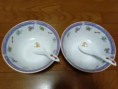 NARUMI ナルミ 唐子 ラーメン　丼　レンゲ　それぞれ 2点セットで！のサムネイル