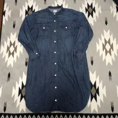 Lee デニムワンピース　デニム　シャツワンピ　インディゴ
