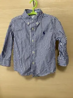 Ralph Lauren ストライプ ボタンダウンシャツ 85cm/18M