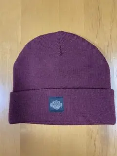 HARLEY-DAVIDSON バーガンディ ニット帽