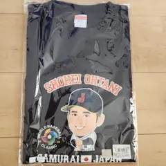 【新品！未開封】WBC 大谷翔平　半袖Tシャツ　紺色　L　公式ショップにて購入