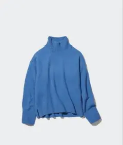 UNIQLO スフレヤーンハイネックセーター