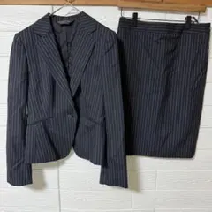 【美品】ポールスミス ブラックレーベル セットアップ スーツ ストライプ 40