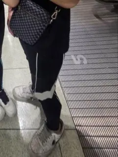 CRONOS スキニーパンツ ブラック