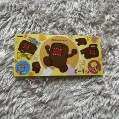 どーもくん ステッカー Domo-kun　　NHK　非売品　匿名配送