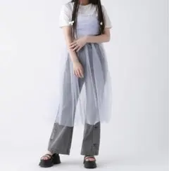 レピピアルマリオ⭐︎チュールレイヤードワンピースＳ美品