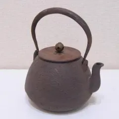 釜師 鉄山 面取四方形 鉄瓶 - メルカリ