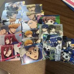 サッカーキャラクターカードセット 15枚