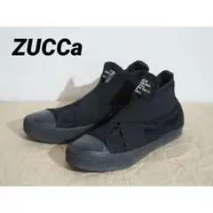 ZUCCa　ズッカ　ハイカット　ベルトスニーカー　ブラックのサムネイル