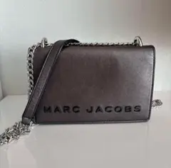 【レア】MARC JACOBS ショルダーバッグ グレーチェーンバック