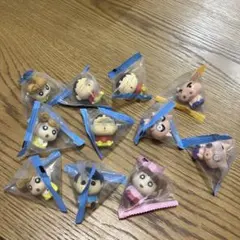 クレヨンしんちゃん プチっとすわりマス ミニフィギュア　11体セット