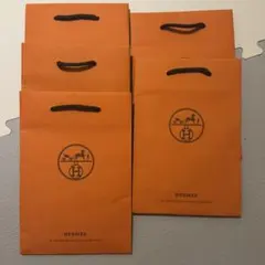 HERMES ショッピングバッグ 5枚セット