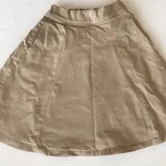 キッズチノフレアスカート  100-110
