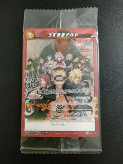 未開封！ミラクルバトルカードダス NARUTO 岸本斉史サイン うずまき