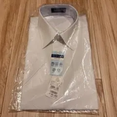 【最終値下げ】新品タグ付き メンズ白ワイシャツ LES MUESのサムネイル