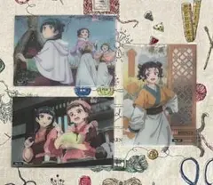 薬屋のひとりごと カードコレクションクリアvol.2 ✿猫猫・子翠・小蘭✿