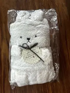 ふわふわ 野うさぎ ブランケット ホワイト