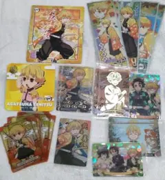 鬼滅の刃　我妻善一　カード　シール