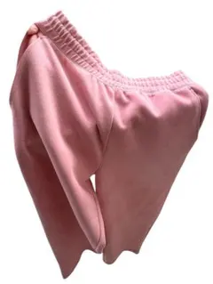 UNIQLO C ピンク染め　スウェットパンツ　ジョガーパンツ