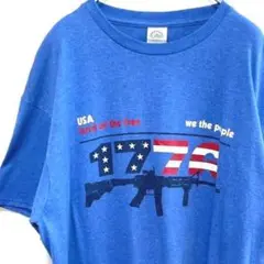 ギルダン Uncle REBELS Tシャツ XL レッド 赤 古着
