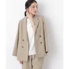 ナノ・ユニバース NANO universe ジャケット （ベージュ）