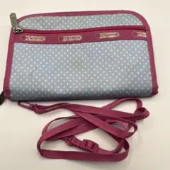 80 レスポートサック　ミニショルダーバッグ　ウォレット　財布　軽量