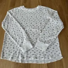 ハニーズ サーマル小花柄長袖Tシャツ