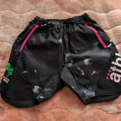 athleta サッカー用ハーフパンツ 黒