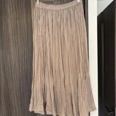 Discoat ベージュ ロングスカート