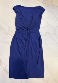 LAUREN RALPH LAUREN 青色ワンピースSサイズのサムネイル