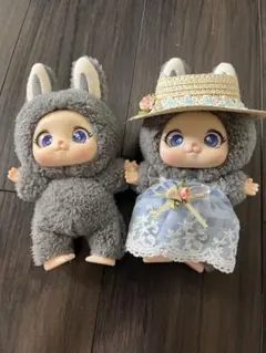 東京トガリ モンチッチМ 夏のくまさんキュロット＆かごショルダー