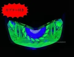 アドレスv125G 緑青イカリングヘッドライト V125 CF46A CF4EA