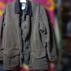 Carhartt 　ランチコート　ブランケット　 ブラウン XLサイズのサムネイル