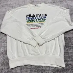 FILA 白　トレーナー