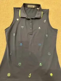 美品】G/FORE ポロシャツ ブルー グラデーション サイズ1 近年モデル