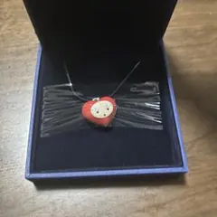 スワロフスキー　ネックレス　エリカ　ハート　パヴェ　リバーシブル　正規品　美品