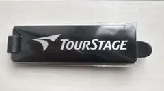 TOURSTAGE ツアーステージ ネームタグ ゴルフバッグ用 ブラックのサムネイル