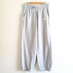 ナイキ　ジョガーパンツ　スウェットパンツ　ウエストゴム　紐　グレー　S ボトムス
