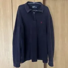 Polo Ralph Lauren ヴィンテージハーフジップスウェットシャツ