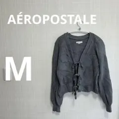 AÉROPOSTALE グレー カーディガン Mサイズ