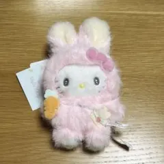 マイメロマスコットストラップ サンリオ 舌出し 表情ころころ？ ゆる