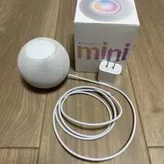 Apple HomePod mini ホワイト 動作確認・初期化済 - メルカリ