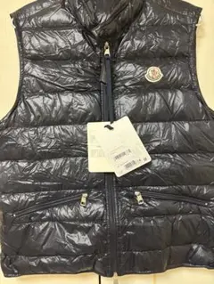 未使用Moncler ネイビー ダウンベスト サイズ1