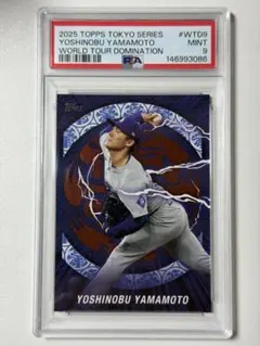 【PSA9】山本由伸2025 Topps Tokyo Series