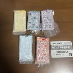 サンリオ　ボンボンドロップミニチュアチャーム　コンプリート　ガチャガチャ