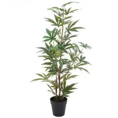 送料込み 人工観葉植物 大麻 マリファナ フェイクグリーン 造花 PE素材のサムネイル