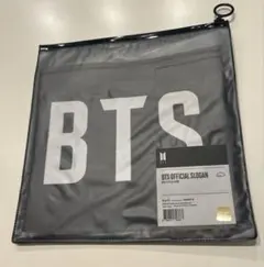 BTS 公式スローガン　ブラック