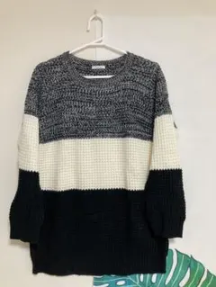 レディース ニット 長袖 ウール