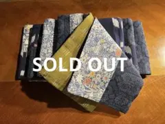 【新作】ハンドメイド　パッチワーク半幅帯 42