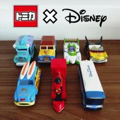【 トミカ × Disney 】7台セット まとめ売り